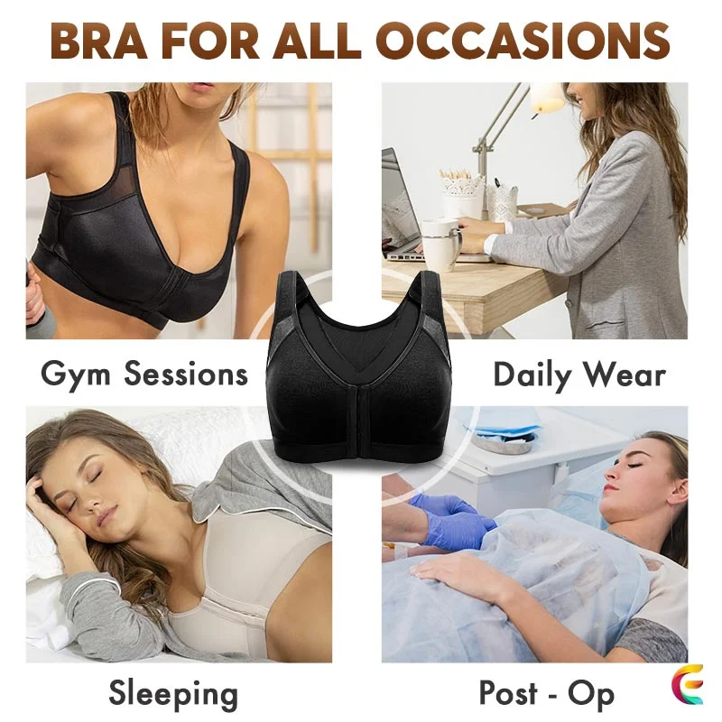 Mila Secret Bra Reviews: Adjustable Chest Brace Support Multifunctional Bra