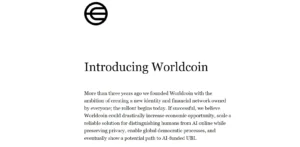 Read more about the article Is Worldcoin Legit or a Scam? Worldcoin’s Vision For Universal Income