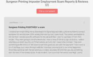 Read more about the article Unveiling Sungwon Printing Scam: Job Interview Turned Dangerous