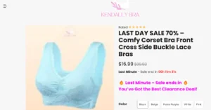 Read more about the article Kendally Bra Reviews – Comfortable All-Day Wear or Scam?
