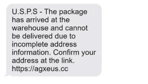 Read more about the article Usps The Package Has Arrived At The Warehouse Text Scam