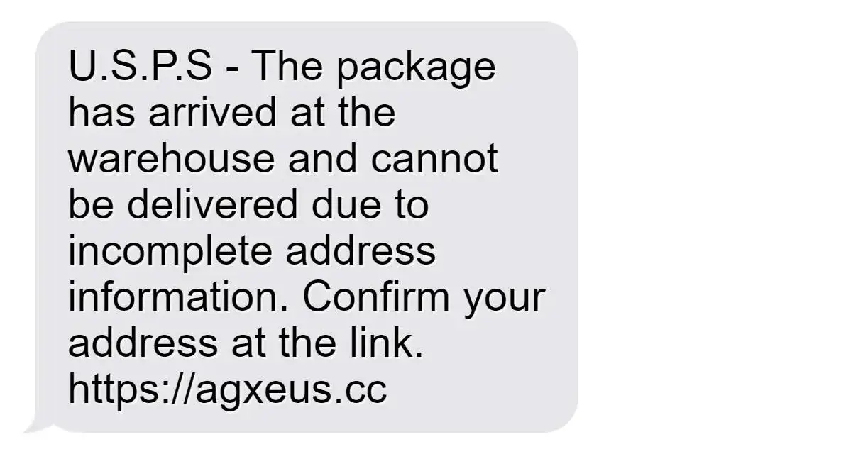 You are currently viewing Usps The Package Has Arrived At The Warehouse Text Scam