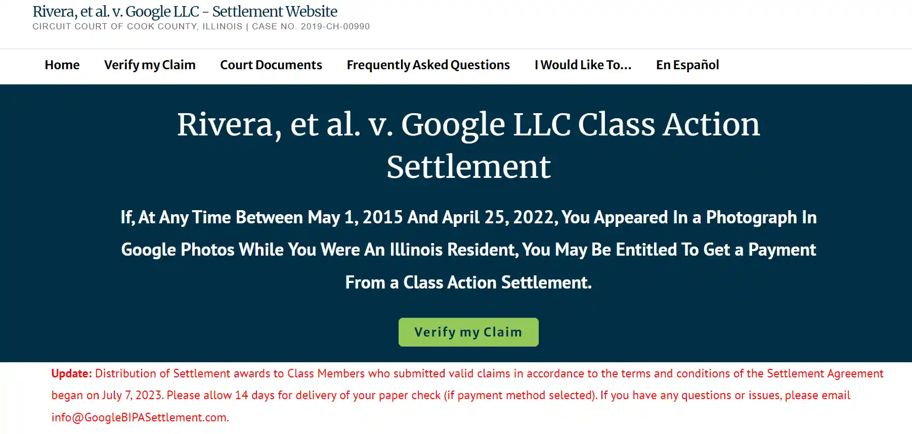Read more about the article Is Rivera vs Google Legit? Rivera vs Google Settlement