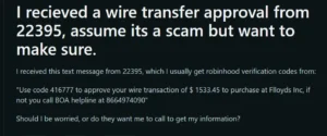 Read more about the article Flloyds Inc Scam Exposed – Text Messages Urging Wire Transfers!