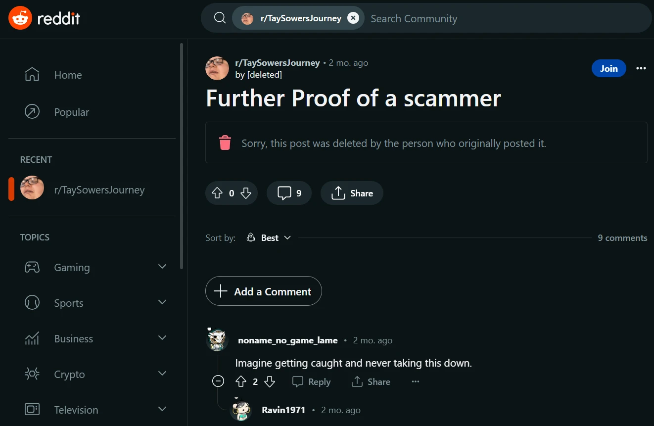 You are currently viewing Tay Sowers Scam: Don’t Fall Victim to This Cunning Scheme!