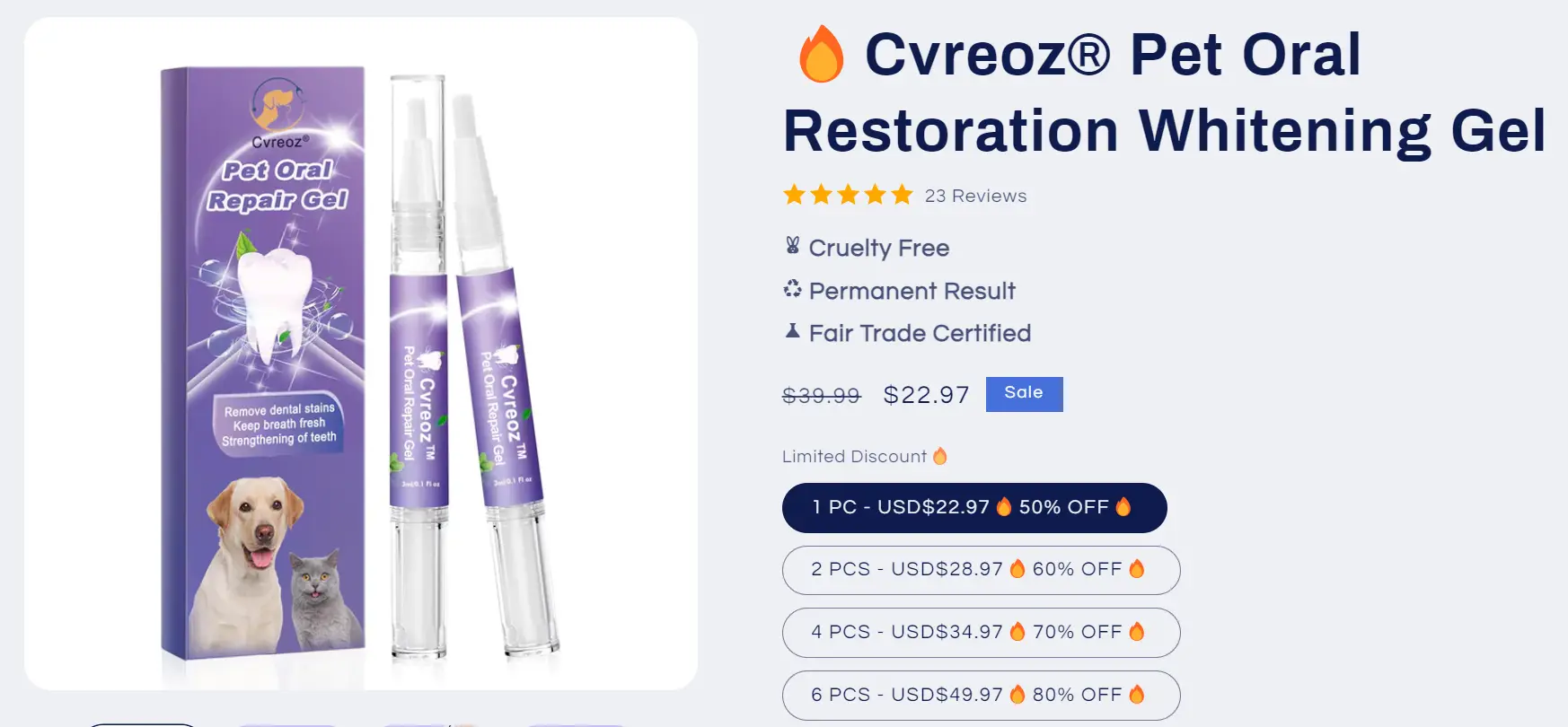 Read more about the article Cvreoz Pet Oral Repair Gel Review: Is It Legit & Worth It?