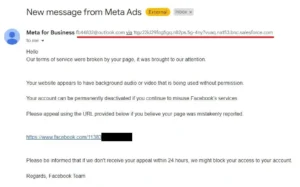 Read more about the article Meta Support Team Scam – Don’t Fall Victim to Their Sneaky Tactics!