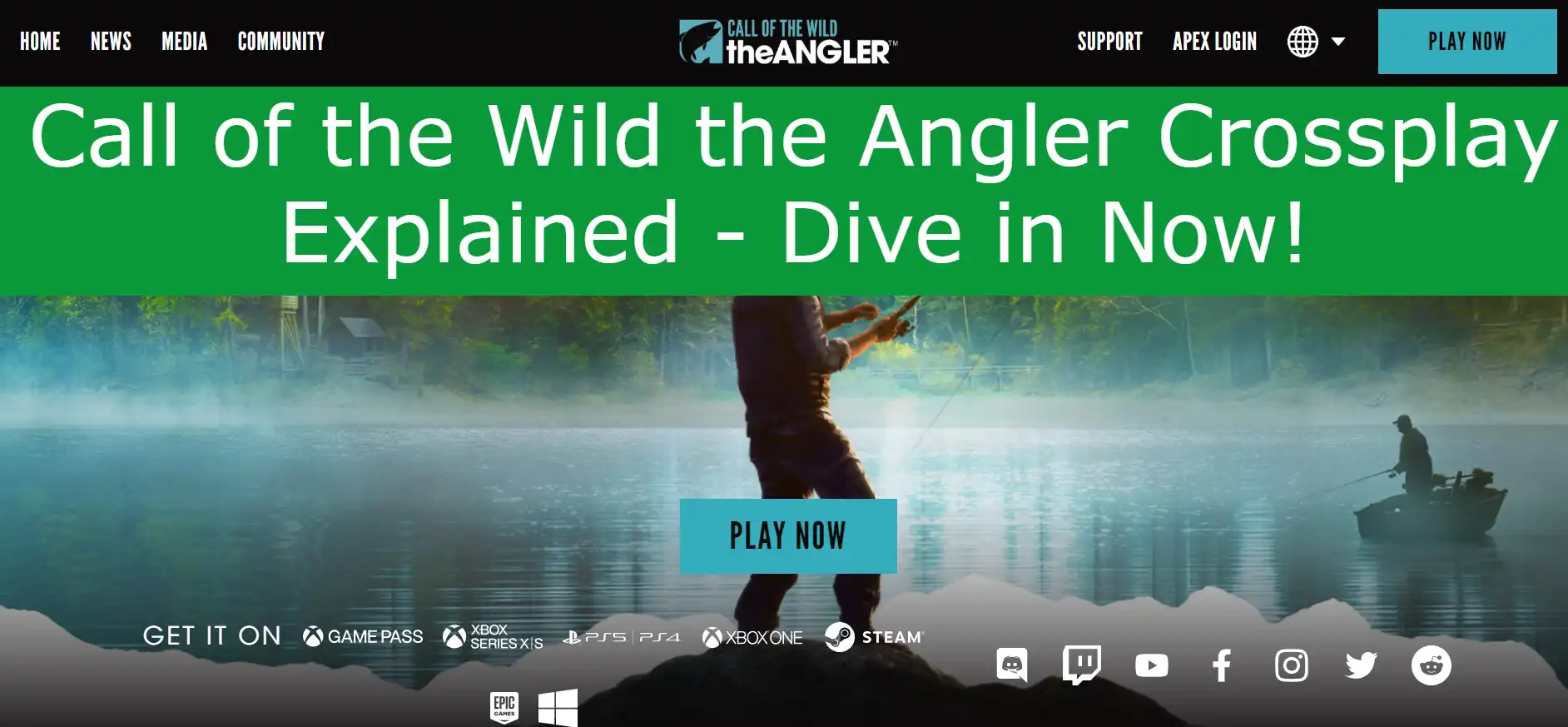 You are currently viewing Call of the Wild the Angler Crossplay Platform Explained