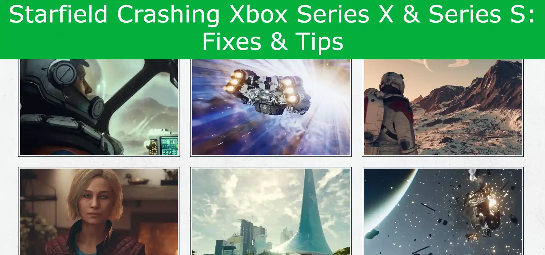 You are currently viewing Starfield Crashing Xbox Series X & Series S: Fixes & Tips