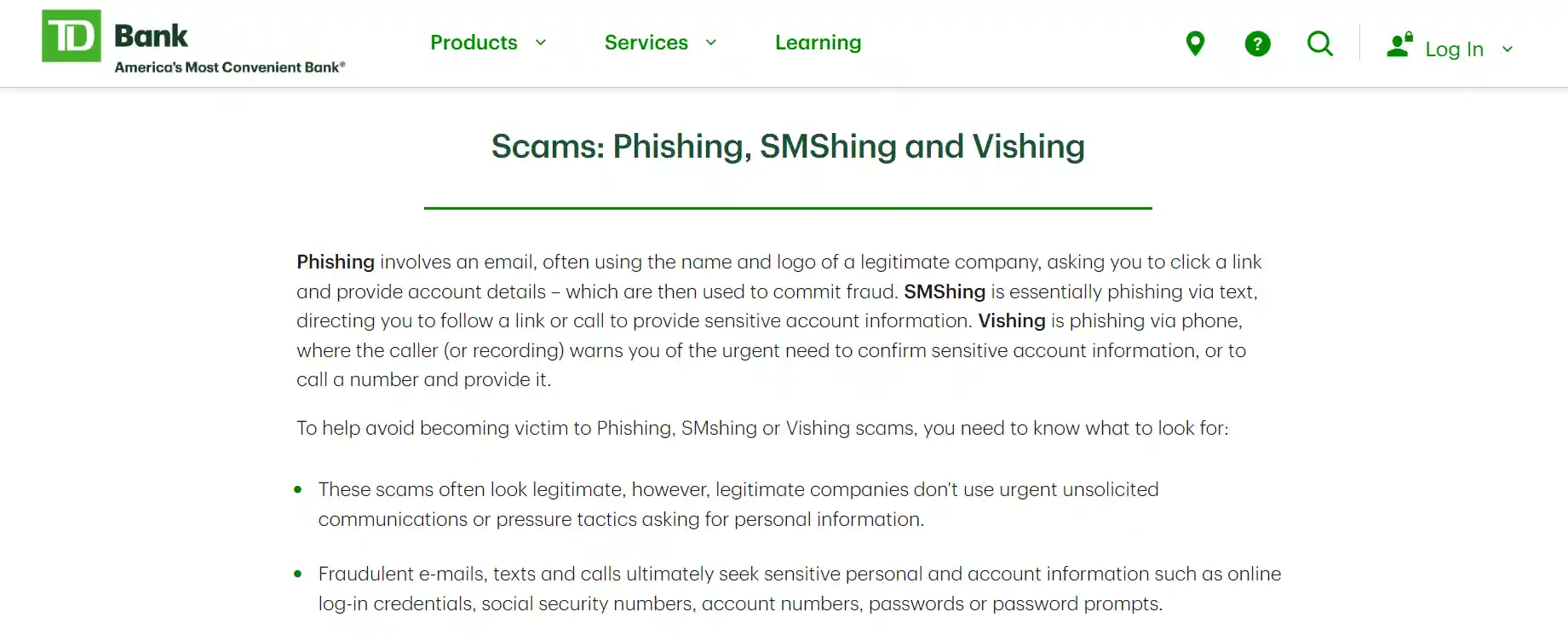 You are currently viewing TD Cyber Security Scam – Beware of SMShing Attacks Impersonating TD Bank